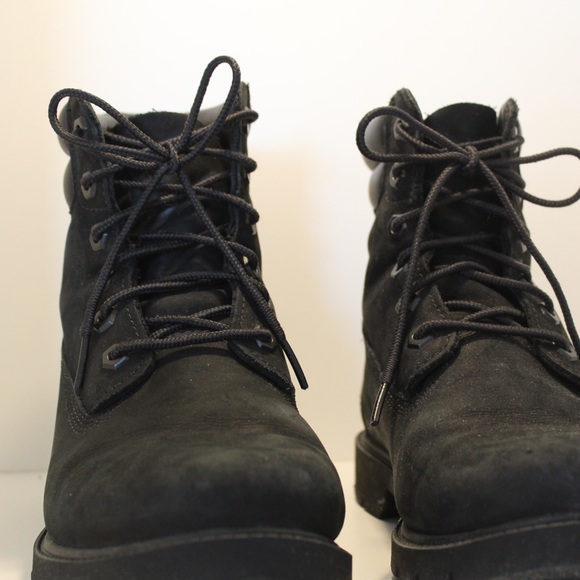 Timberland Black suede leather boots - Picture 2 of 9